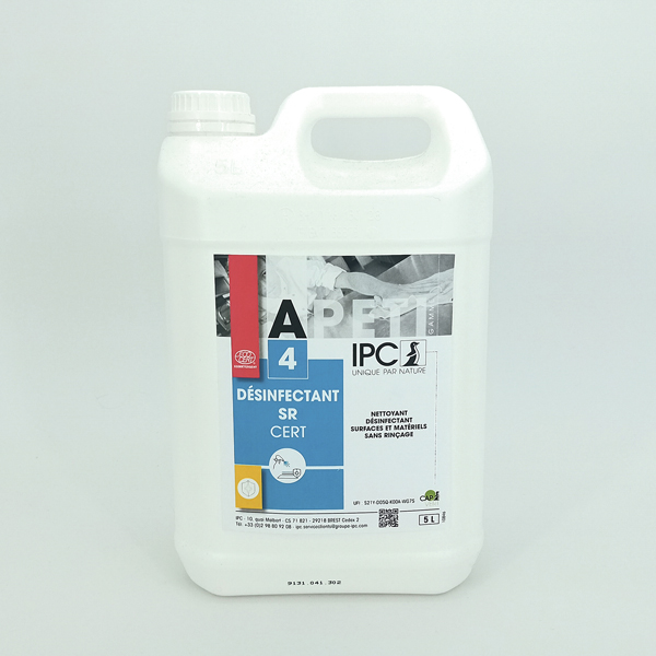 A4 DESINFECTANT SR CERT